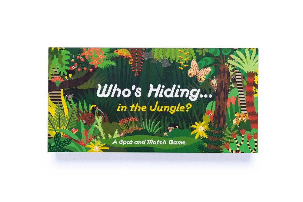 Children's games - Who's Hiding in The Jungle?: A Spot and Match Game - LAURENCE KING PUBLISHING LTD.
