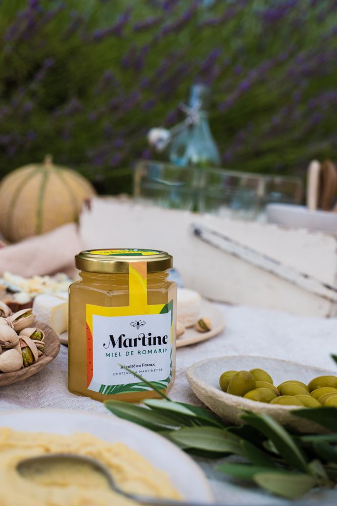 Épicerie fine - Miel de Romarin - MIEL MARTINE