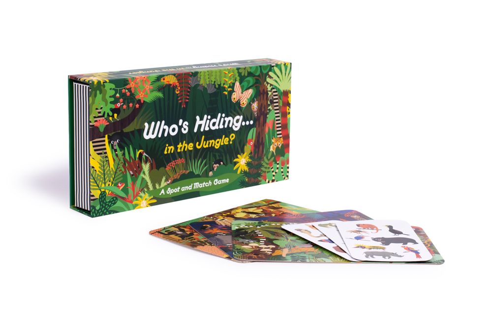 Children's games - Who's Hiding in The Jungle?: A Spot and Match Game - LAURENCE KING PUBLISHING LTD.