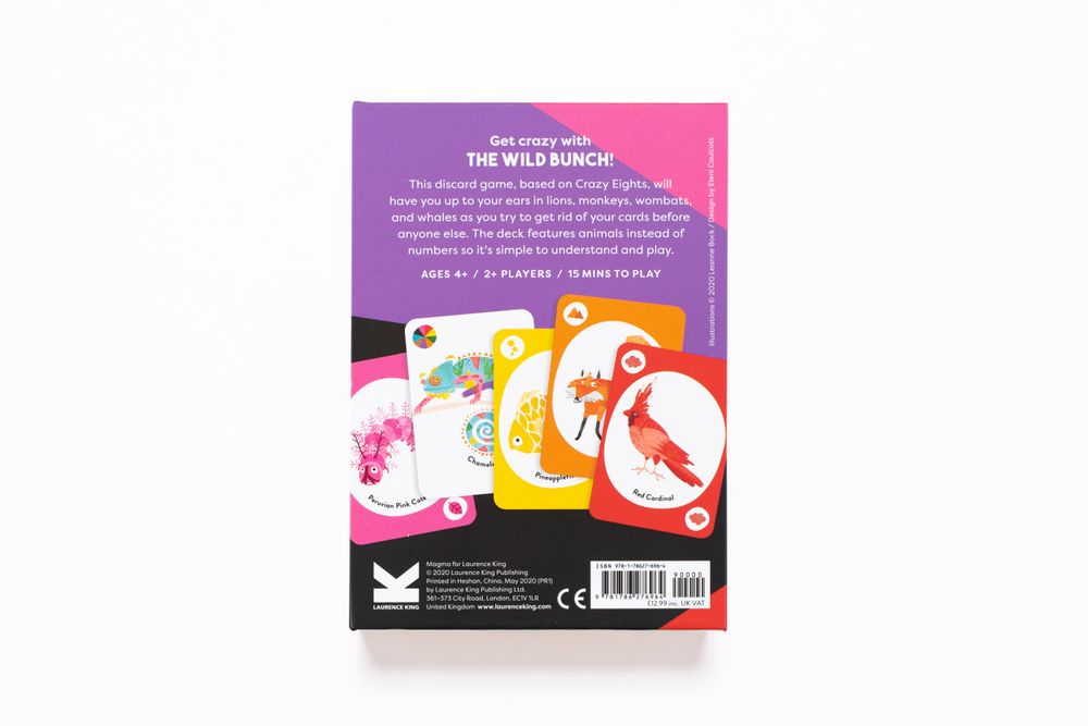 Gifts - The Wild Bunch: A Crazy Eights Card Game - LAURENCE KING PUBLISHING LTD.