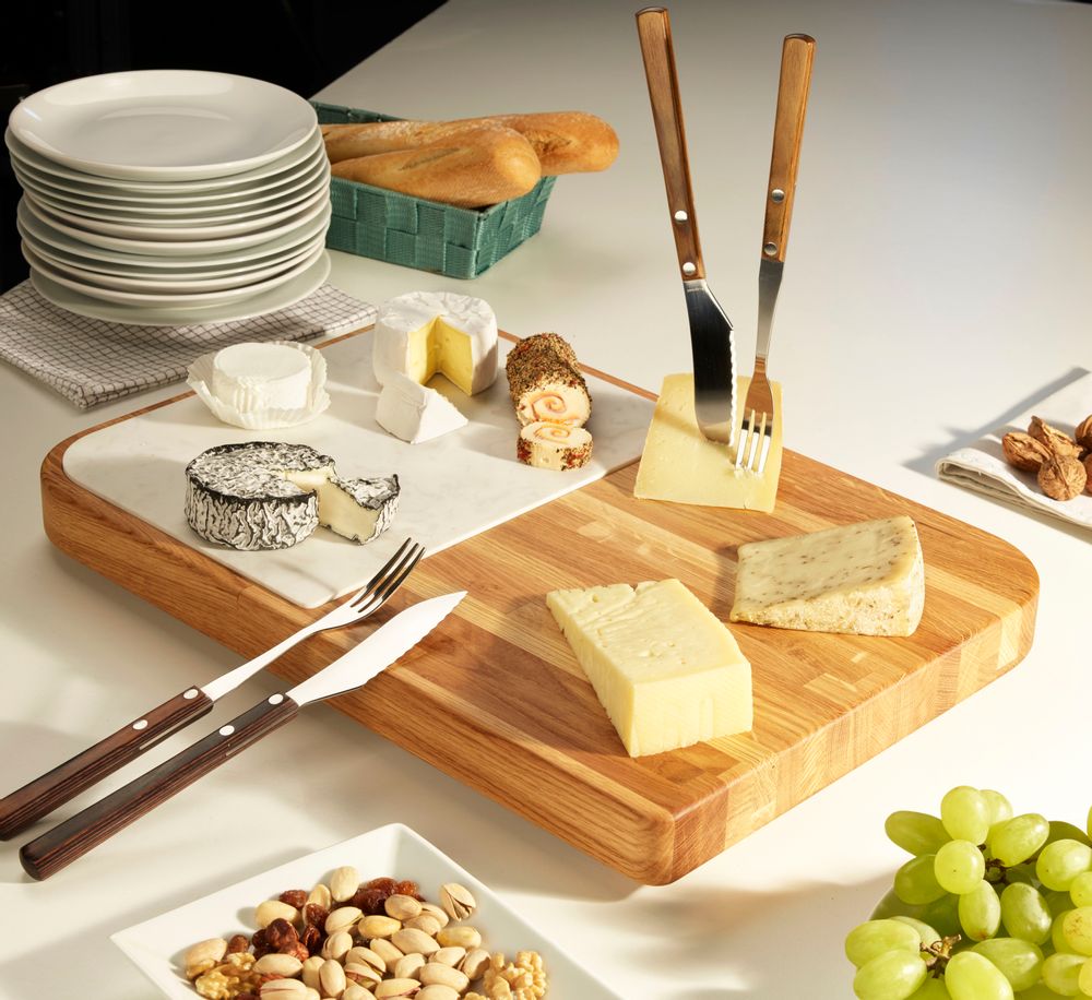 Ustensiles de cuisine - Grand Cheese Place Plateau à Fromage pour les amateurs de fromage - LEGNOART