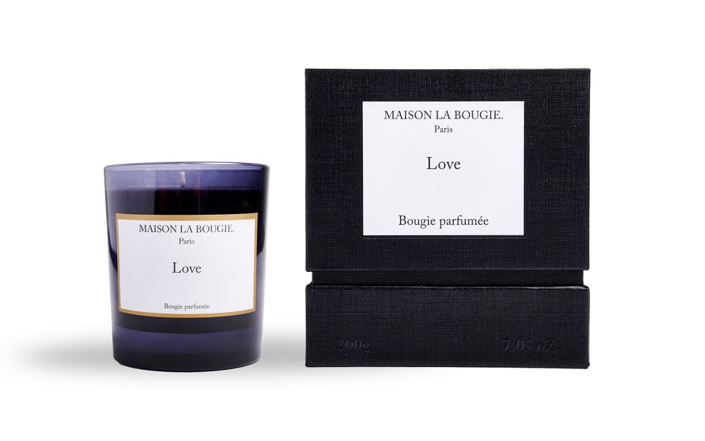 Bougies - Bougie LOVE 200g - MAISON LA BOUGIE