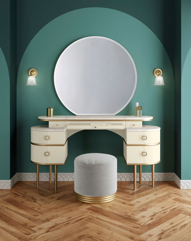 Meubles pour salle de bain - Meuble coiffeuse Zelda - DEVON&DEVON