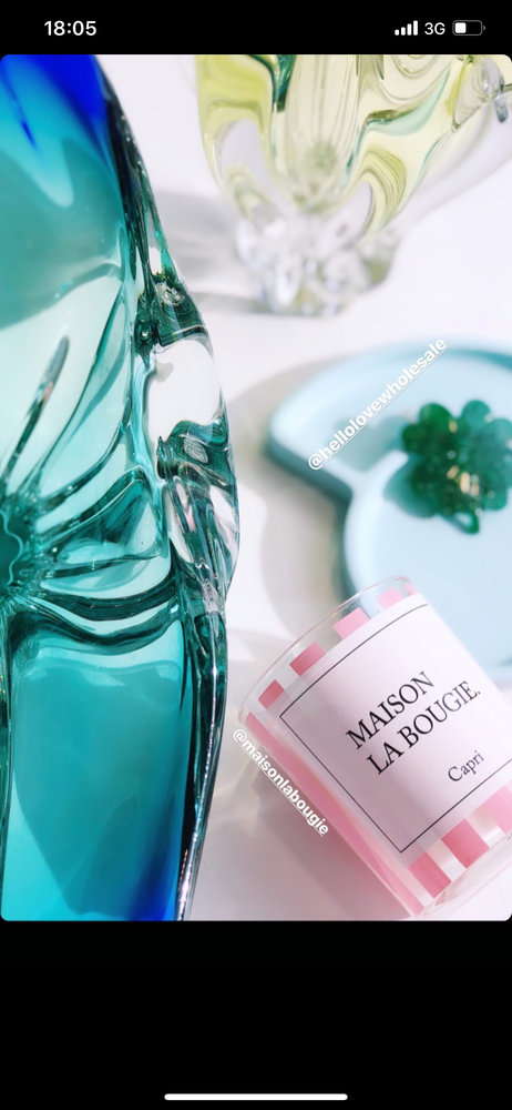 Bougies - BOUGIE CAPRI - MAISON LA BOUGIE