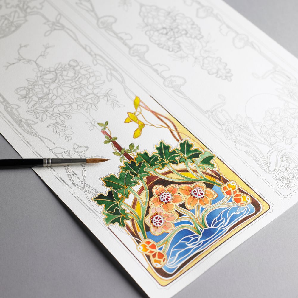 Cadeaux - Livret de coloriage Artistes - THE PEPIN PRESS