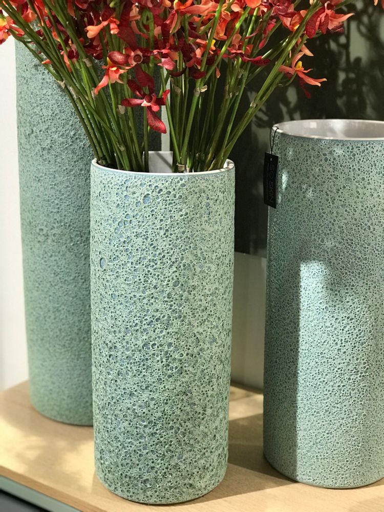 Floral decoration - GREEN VASE - SO SKIN - IDASY