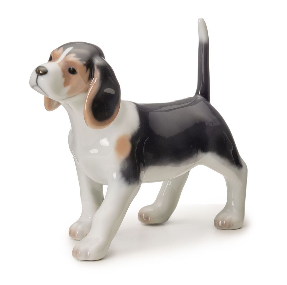 Sculptures, statuettes and miniatures - White cat sitting - ROYAL COPENHAGEN