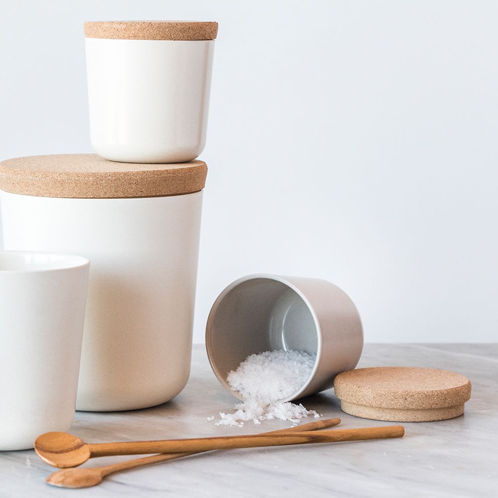 Boîtes de conservation - Bocaux de rangement en fibre de bambou - EKOBO