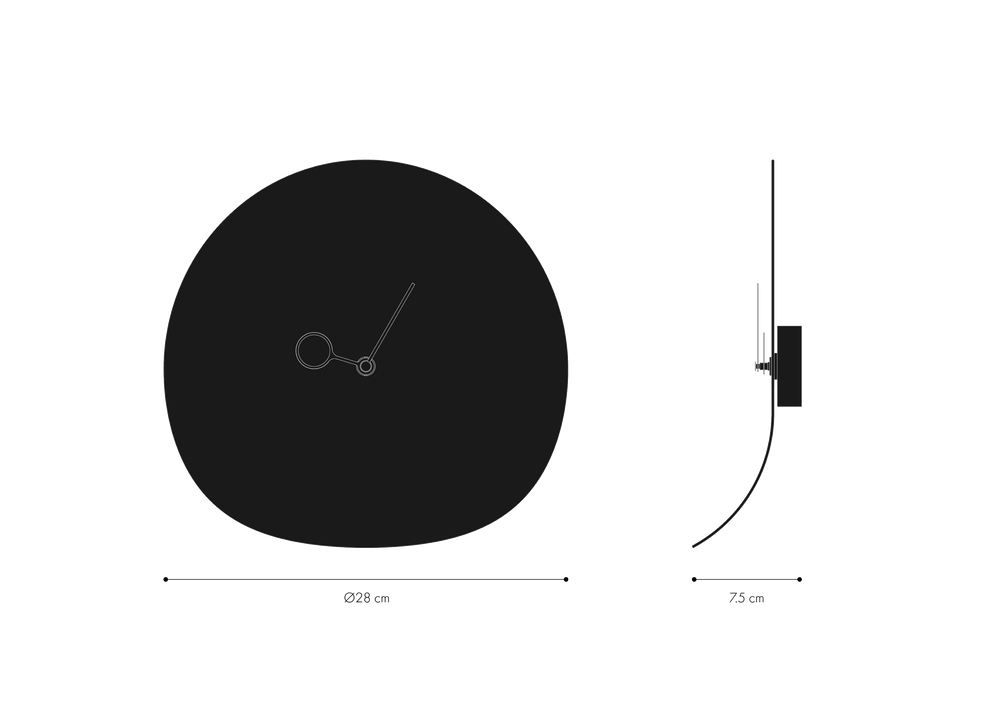 Spa - Horloge d'angle Curvo - BEYOND OBJECT