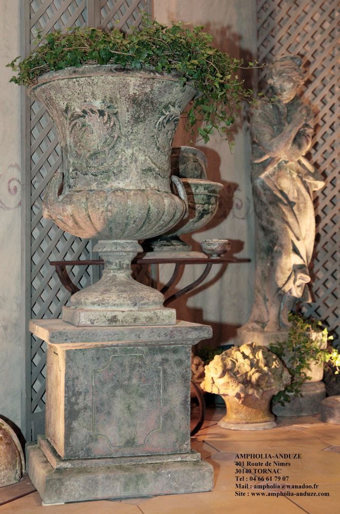 Accessoires de déco extérieure - VASE MEDICIS - AMPHOLIA ANDUZE
