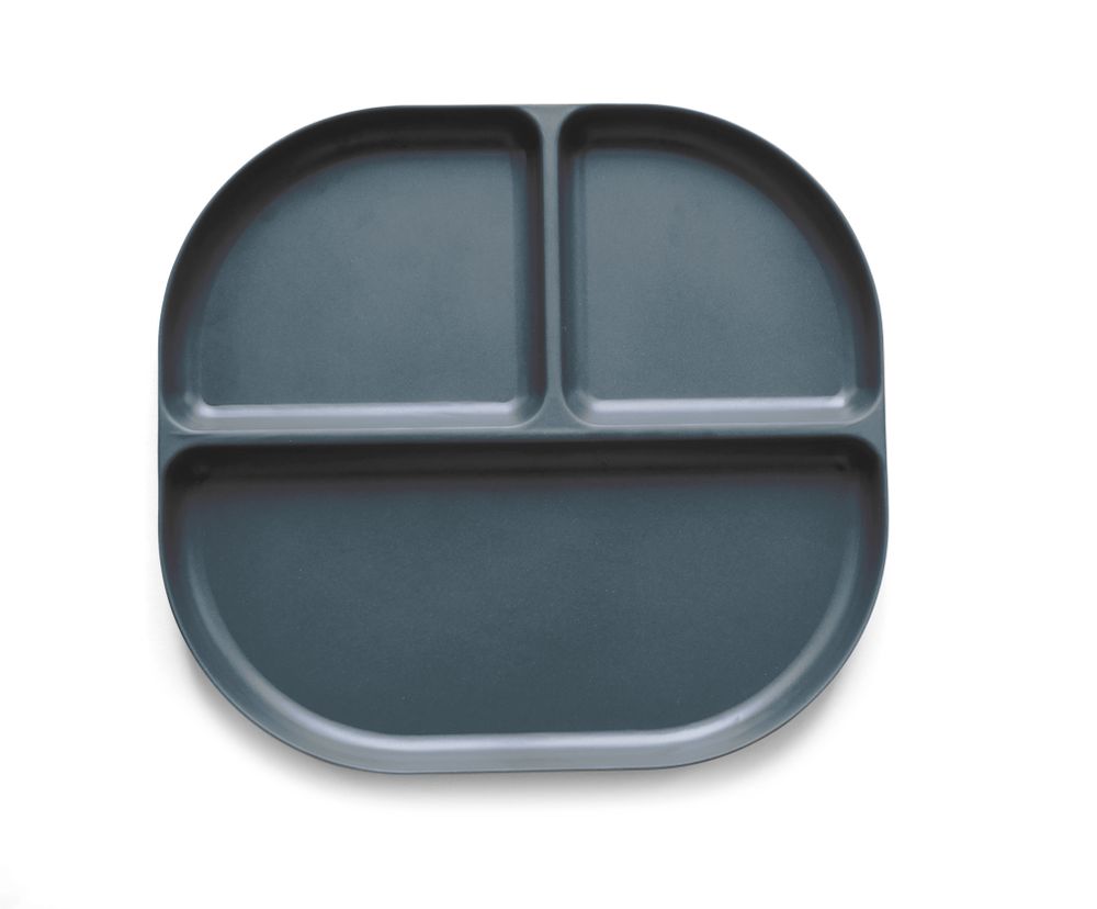 Children's mealtime - Bamboo Kids Divided Plate - EKOBO