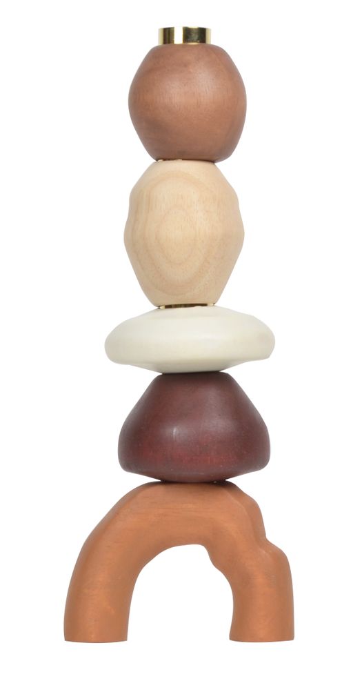Sculptures, statuettes and miniatures - Terrane Stackable Candle Holders - PANISA OBJECTS