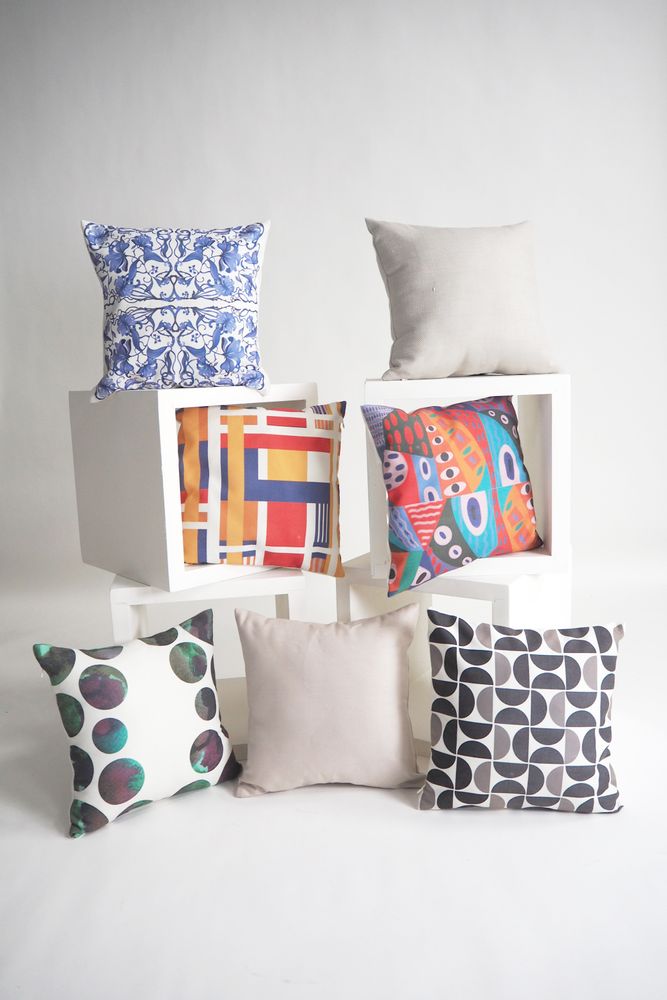 Coussins textile - Housse de coussin Upcycling AVA™ - THE CARPET MAKER