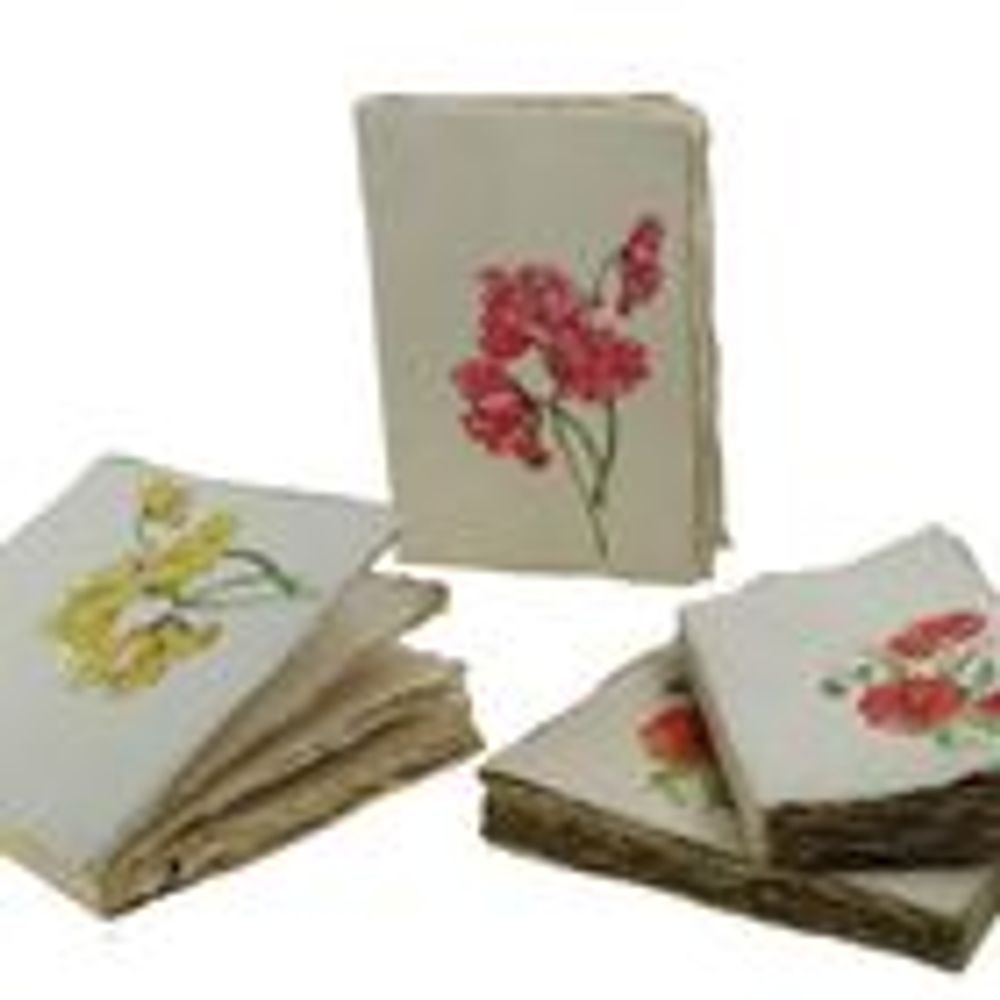 Papeterie - CARNETS PAPIER PARCHEMIN FAIT A LA CUVE - SUPPLEMENT D'AM / EPIGR'AM