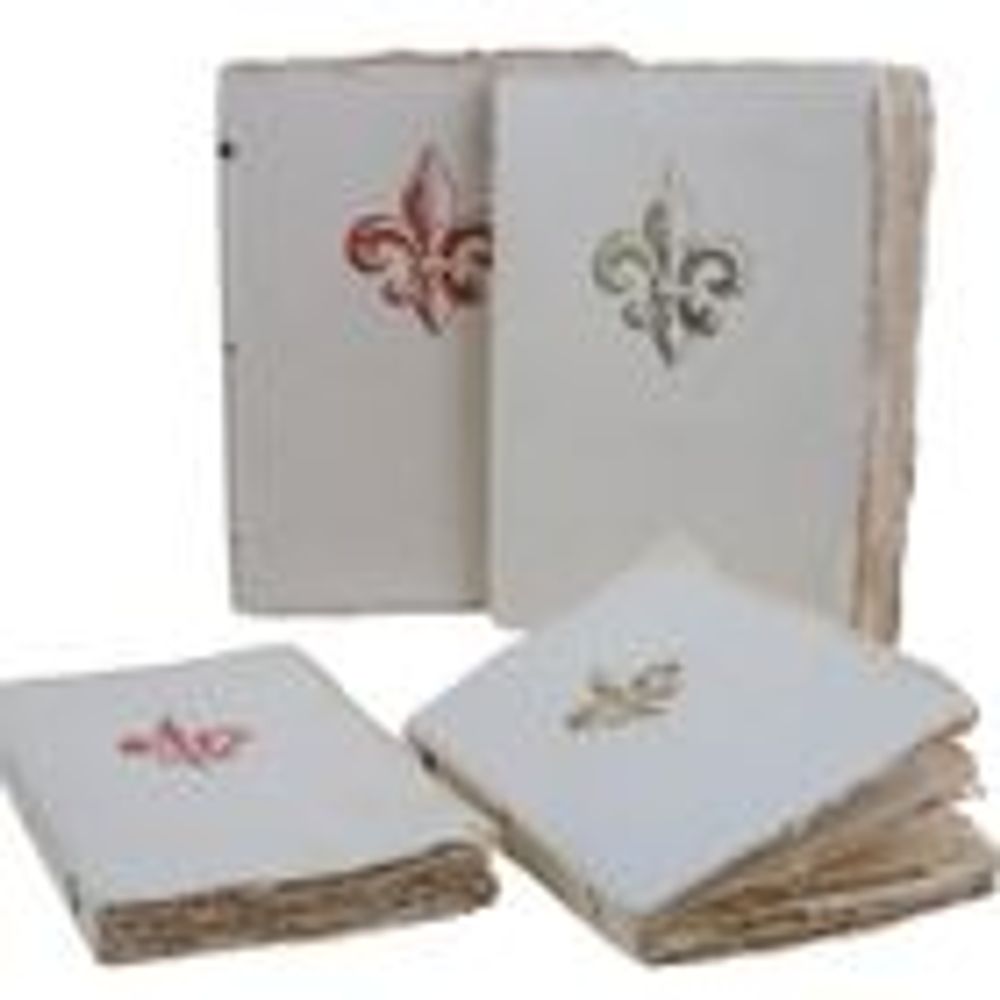 Papeterie - CARNETS PAPIER PARCHEMIN FAIT A LA CUVE - SUPPLEMENT D'AM / EPIGR'AM