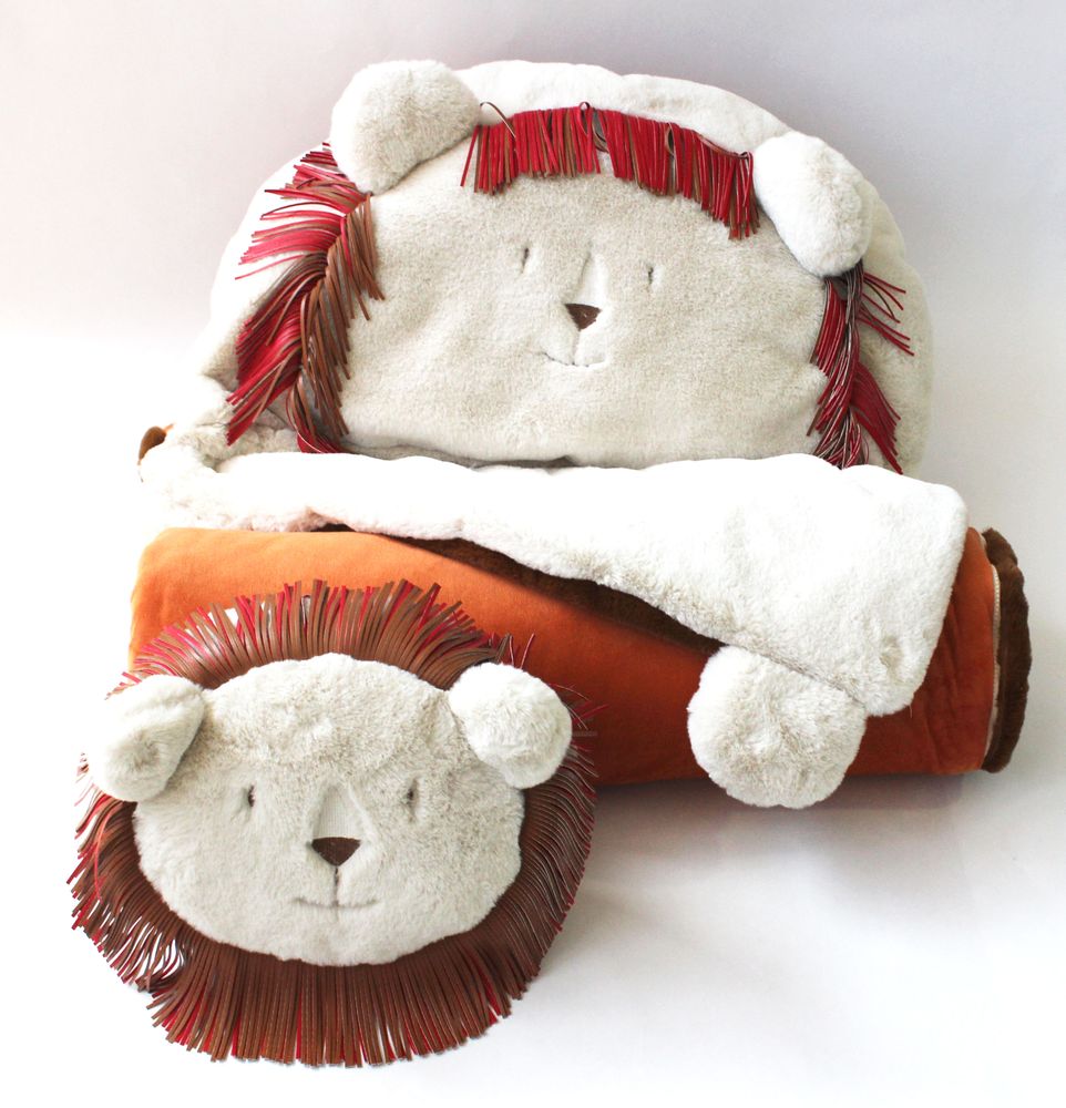 Vêtements de nuit - SAC DE COUCHAGE ENFANT AVEC MOTIF LION - PETIT ALO