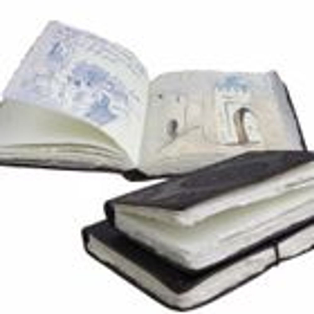 Stationery - PAPER NOTEBOOKS IN PARCHMENT PAPER - EPIGR'AM PAR SUPPLEMENT D'AM