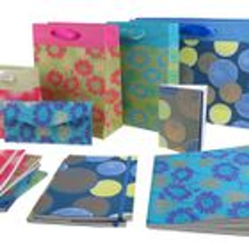Papeterie - Carnets, livre d'or, sacs, enveloppes, motifs colorés - SUPPLEMENT D'AM / PAPETERIE EPIGRAM