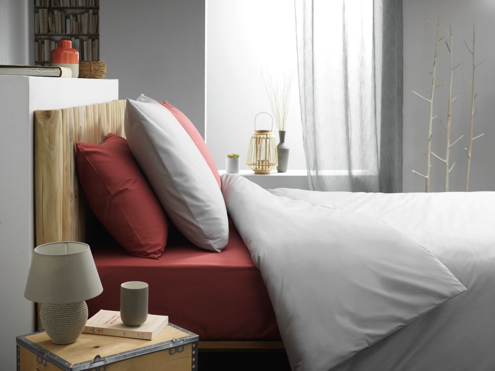 Linge de lit - HOUSSE DE COUETTE MARSALA - JULIE LAVARIERE