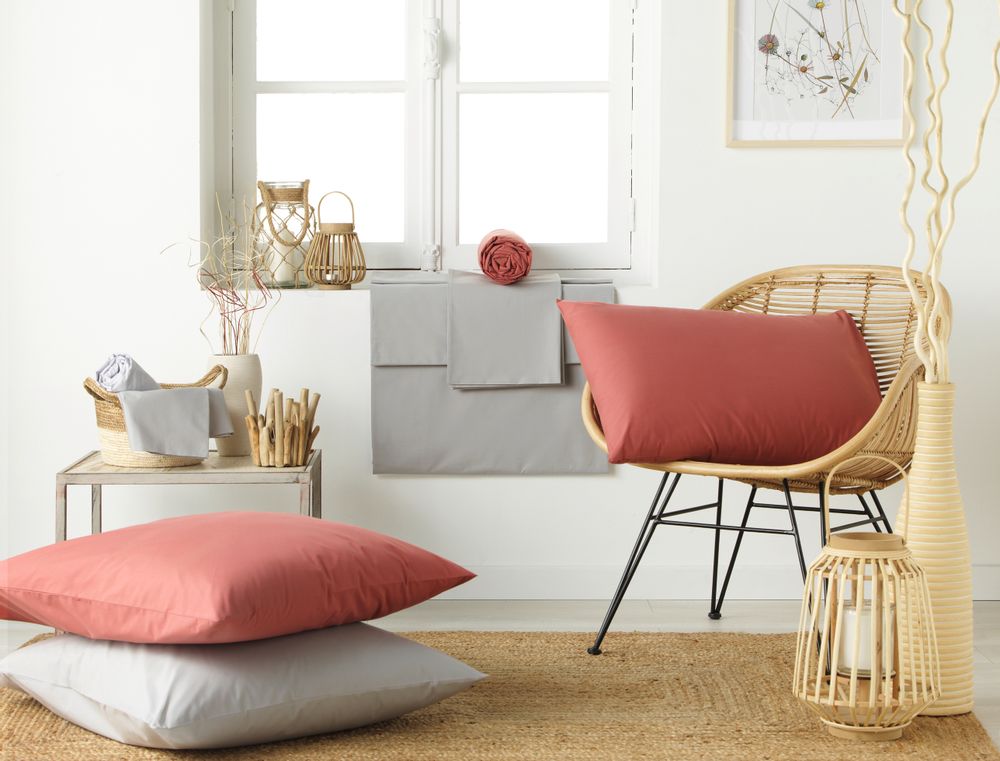 Linge de lit - HOUSSE DE COUETTE MARSALA - JULIE LAVARIERE