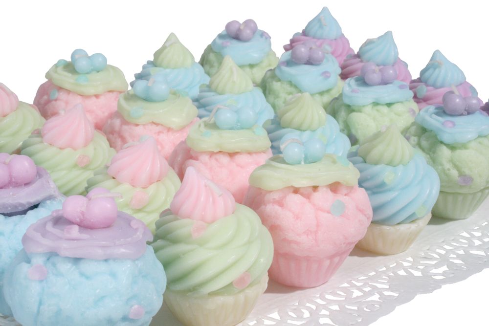 Gifts - Scented candles Religieuses and cupcakes - ATELIER CATHERINE MASSON