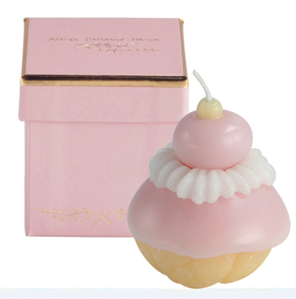 Gifts - Scented candles Religieuses and cupcakes - ATELIER CATHERINE MASSON