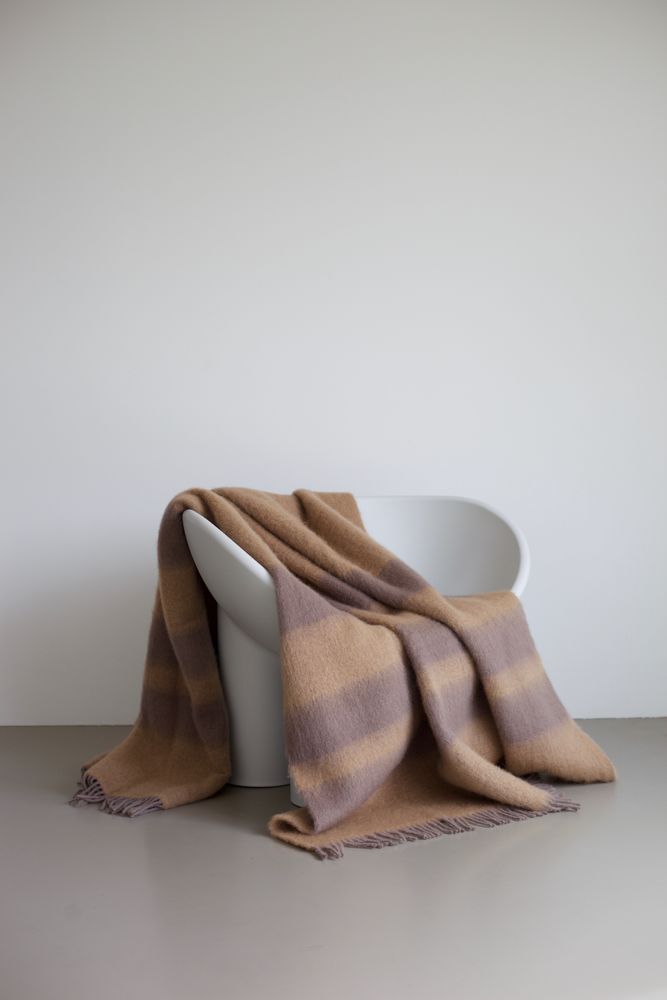 Throw blankets - Blanket Wool - STUDIO RO SMIT