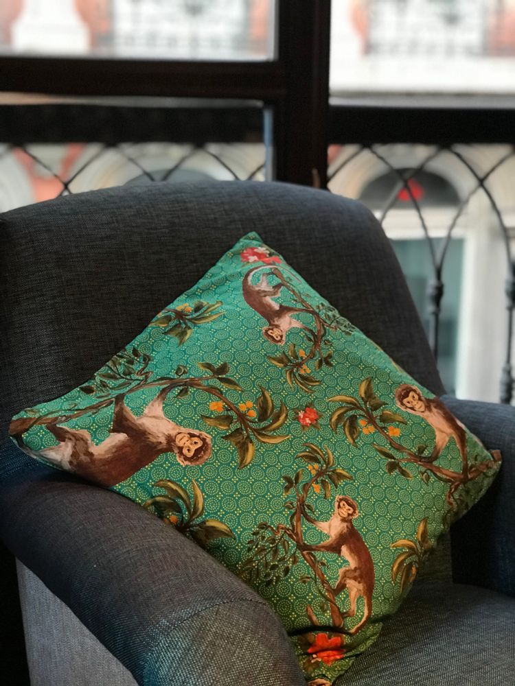 Coussins textile - Coussins singes - ZOOH