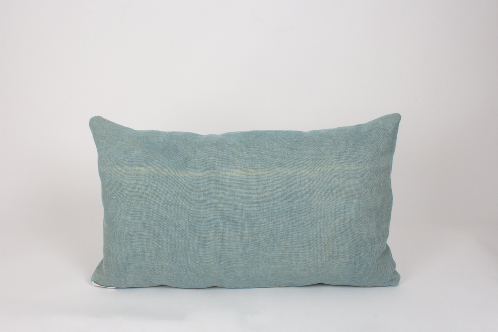 Coussins textile - Coussin en lin bleu ciel - ÁBBATTE