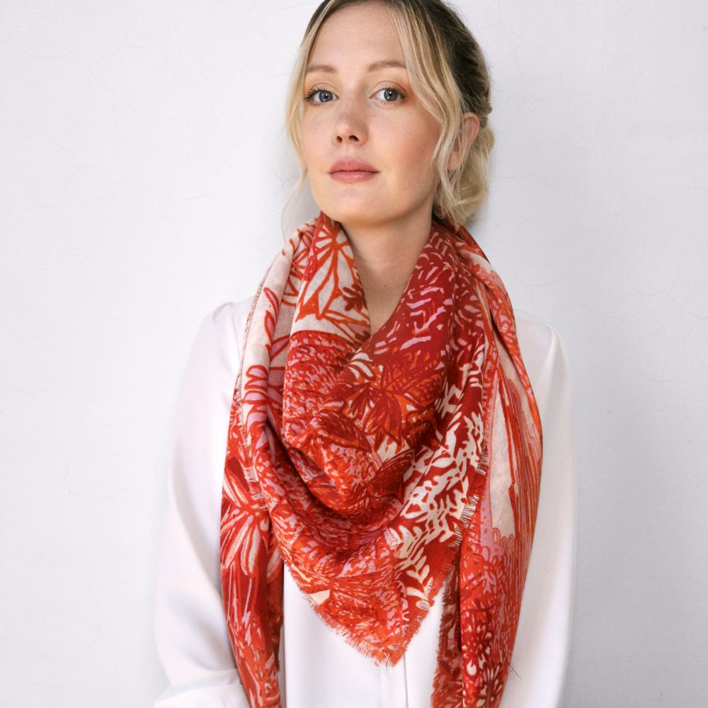 Foulards et écharpes - FOULARD/CARRE EVE - PETRUSSE PARIS