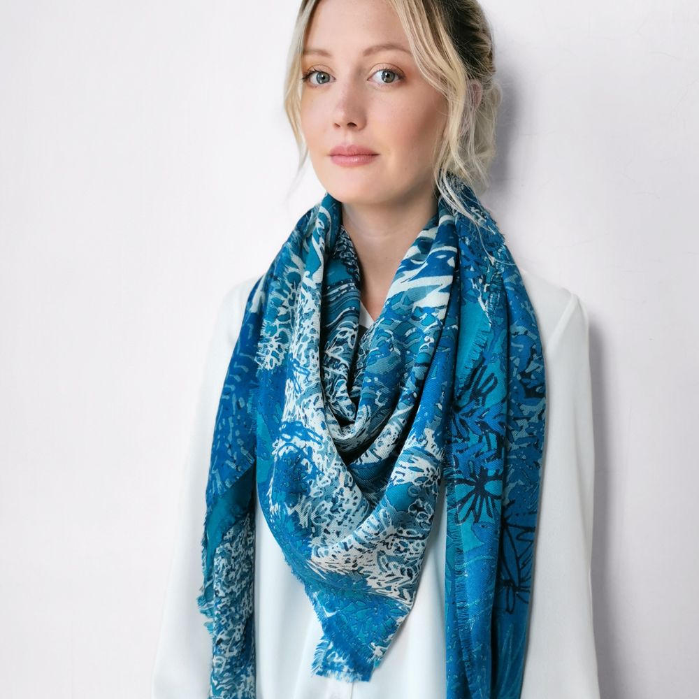 Foulards et écharpes - FOULARD/CARRE EVE - PETRUSSE PARIS