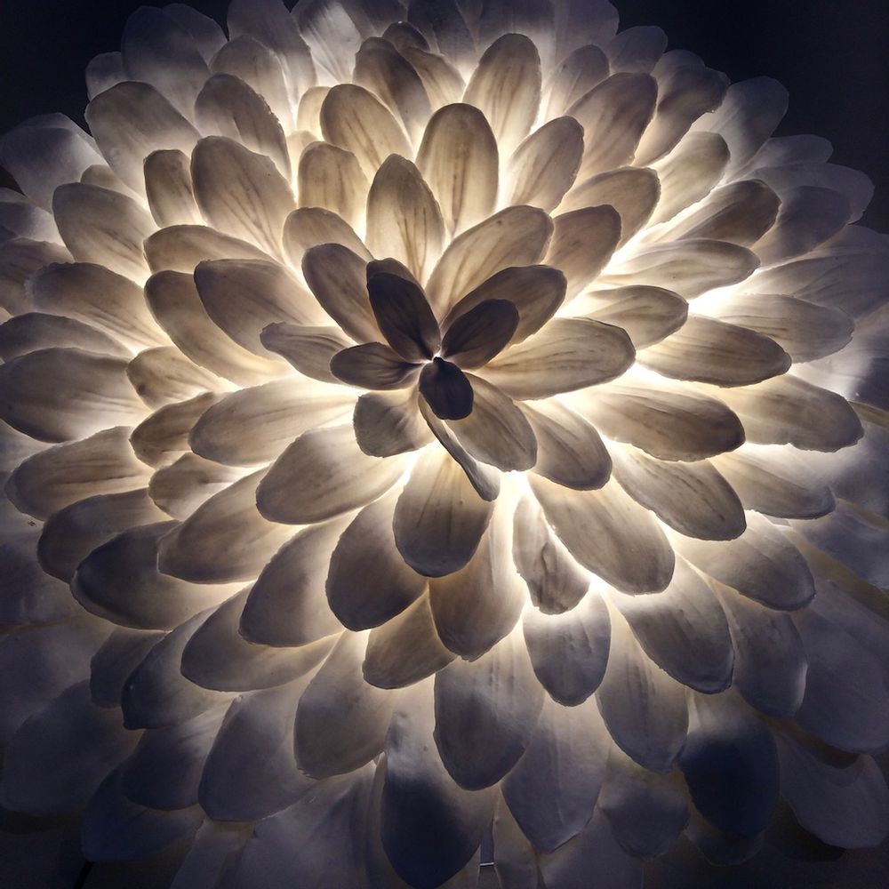 Céramique - Eclairage Mezza Luce « Mya » - Porcelaine - BARBARA BILLOUD