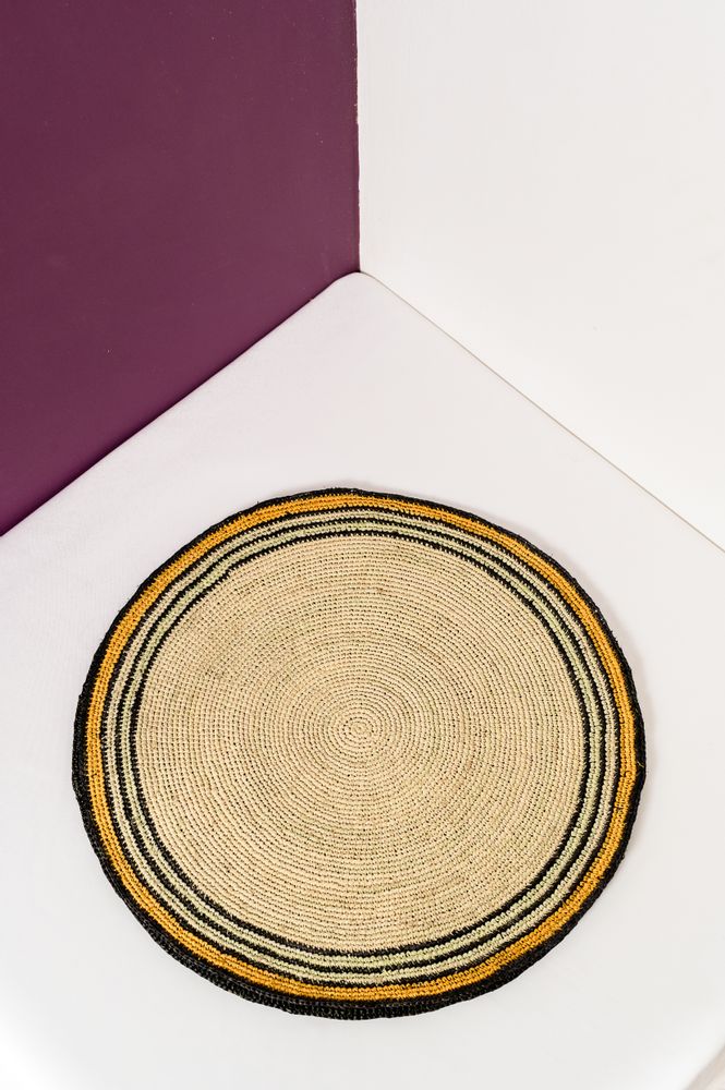 Sets de table - Set de table  en raphia - DOMOINA
