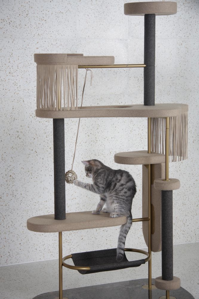 Pet accessories - Modern Cat Tree - MURR AND WOOF