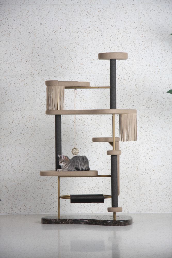 Pet accessories - Modern Cat Tree - MURR AND WOOF