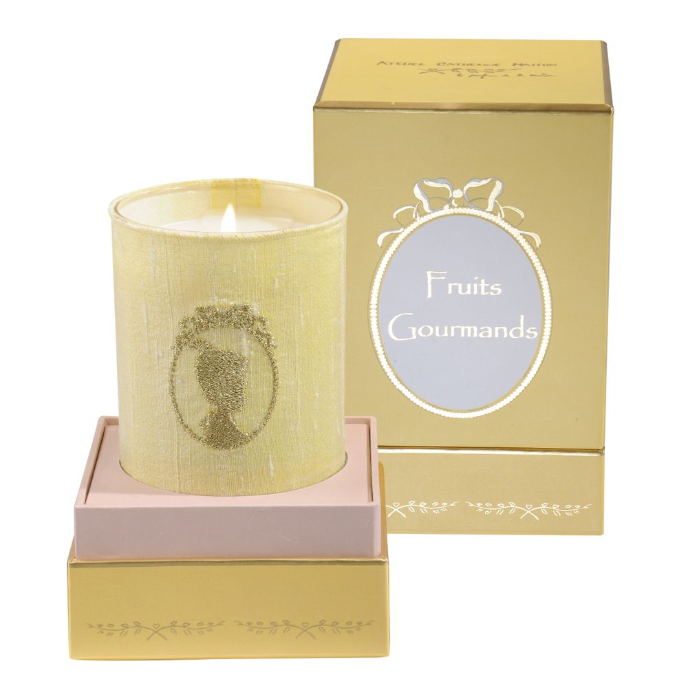Customizable objects - Scented Candle Cameo - ATELIER CATHERINE MASSON
