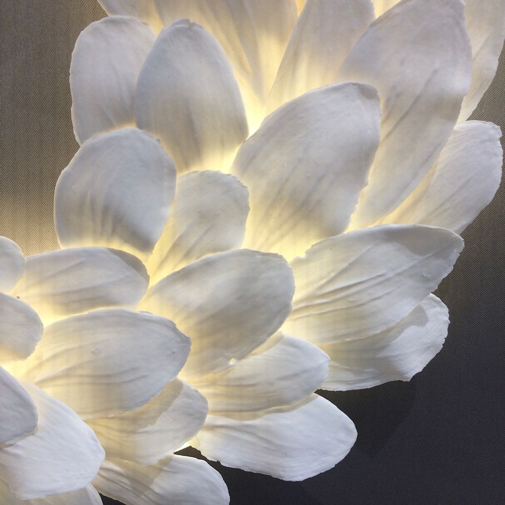 Céramique - Mezza Luce "Loriana" Luminaire - BARBARA BILLOUD