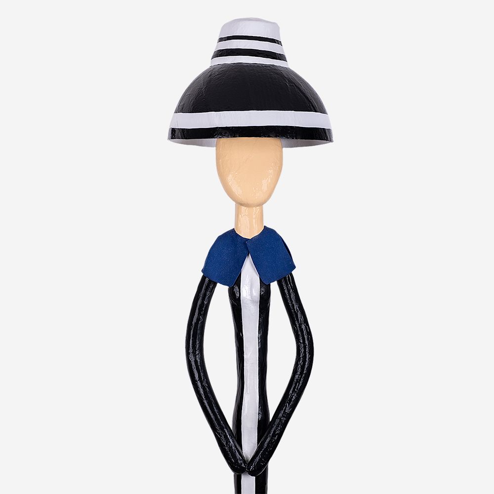 Sculptures, statuettes et miniatures - YVETTET | Lampadaire en papier mâché - SKITSO