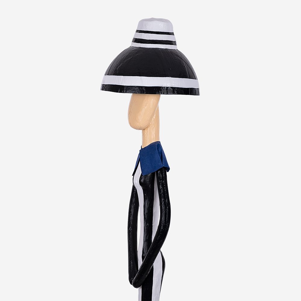 Sculptures, statuettes et miniatures - YVETTET | Lampadaire en papier mâché - SKITSO