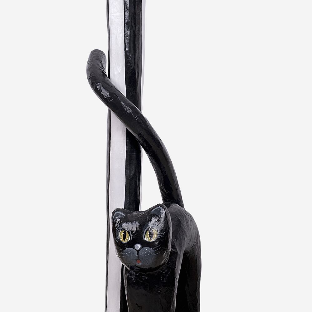 Sculptures, statuettes et miniatures - YVETTET | Lampadaire en papier mâché - SKITSO