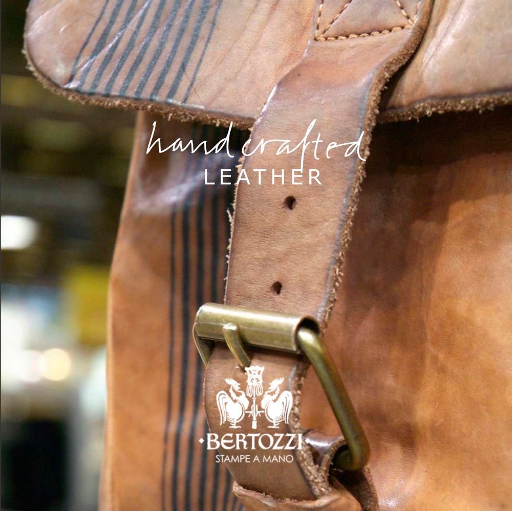 Cushions - LEATHER BAGS - BERTOZZI