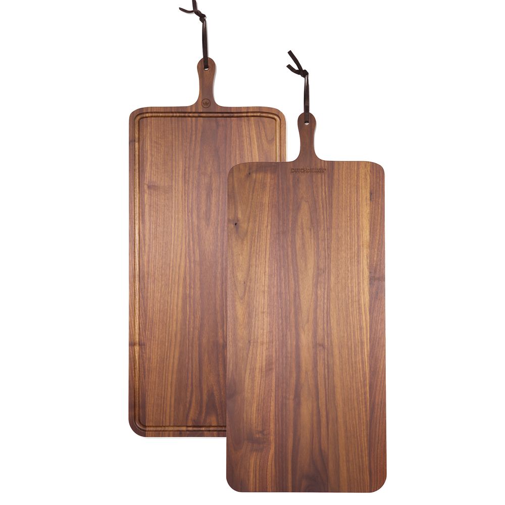 Assiettes au quotidien - Planche à pain XL Rectangulaire | Noyer - DUTCHDELUXES INTERNATIONAL BV