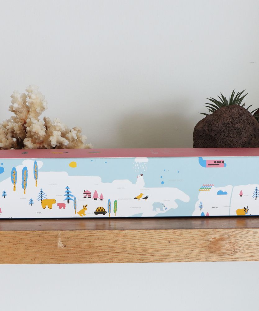 Design objects - HELLO! WORLD MAP (waterproof world map) - ROUND GROUND