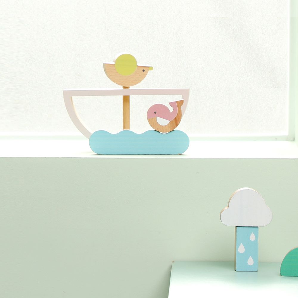 Objets design - MY BLOCKS (jouets en bois) - ROUND GROUND