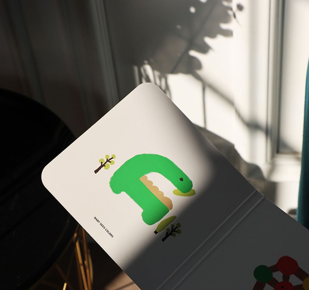 Design objects - MY FIRST BOOK (baby's foocus book) - ROUND GROUND