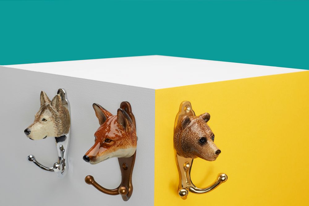 Objets de décoration - Boutons de porte Wild & Crochets Fierce - AND MARY