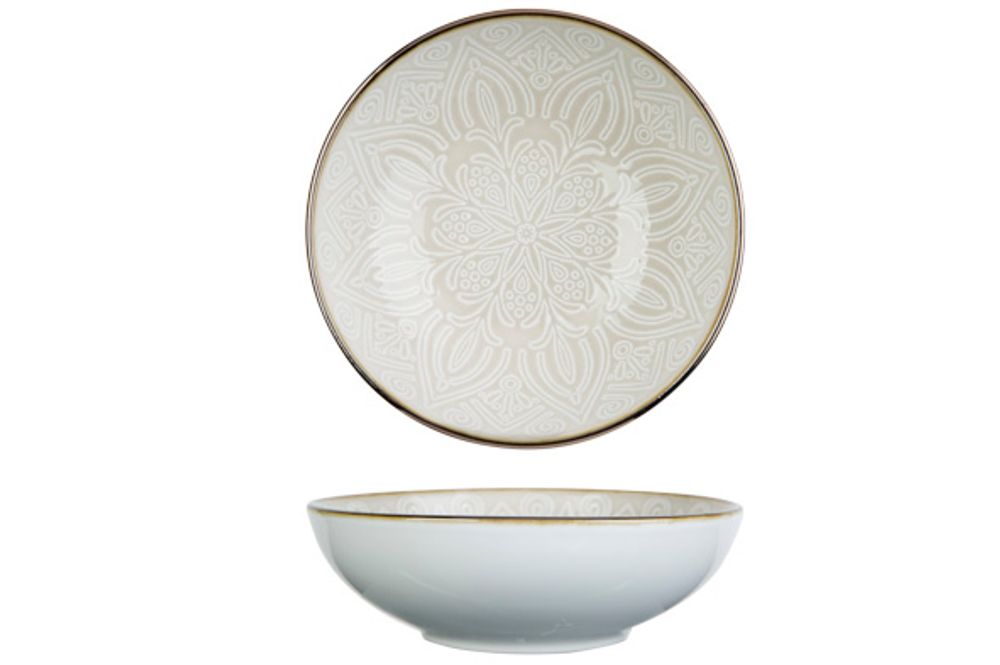 Everyday plates - MURANO BEIGE - GREEN - COSY ET TRENDY