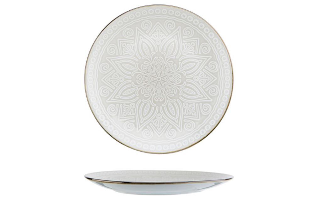 Everyday plates - MURANO BEIGE - GREEN - COSY ET TRENDY