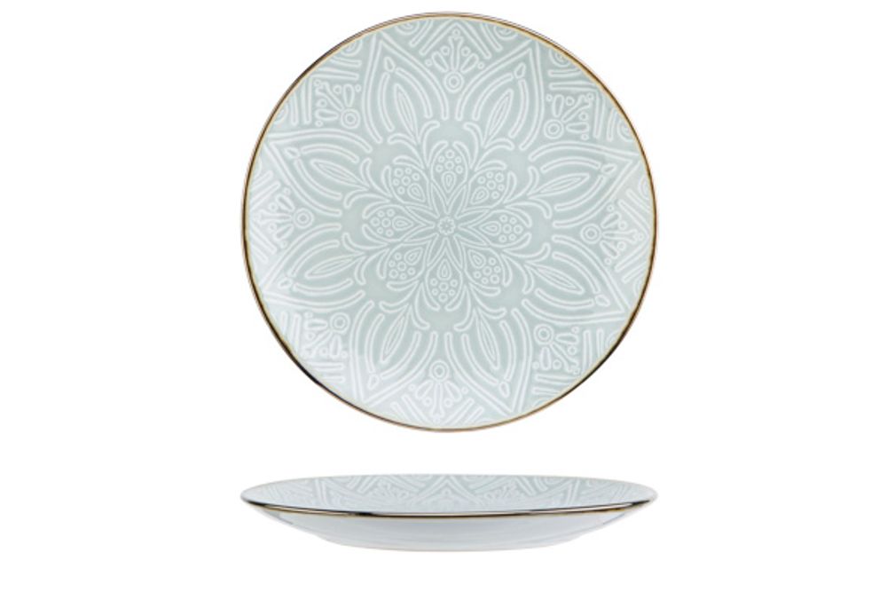 Everyday plates - MURANO BEIGE - GREEN - COSY ET TRENDY
