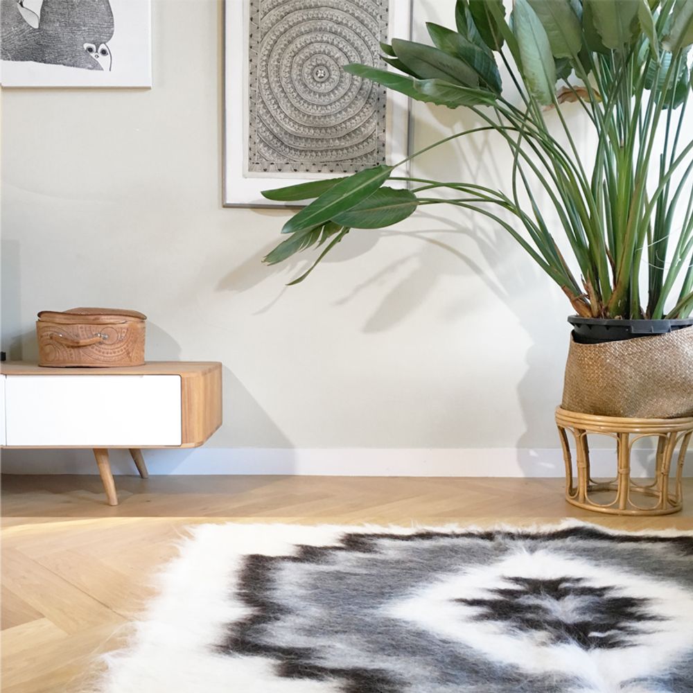 Other office supplies - Hand woven natural wool cushions and rugs - MALAGOON